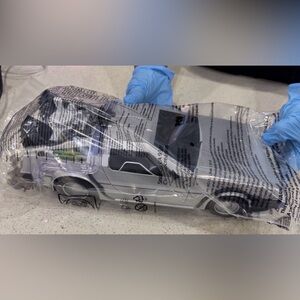 Back To The Future 40th Anniversary DeLorean Popcorn Bucket AMC NEW